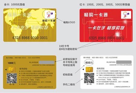 Chinese Prepaid Payment Card