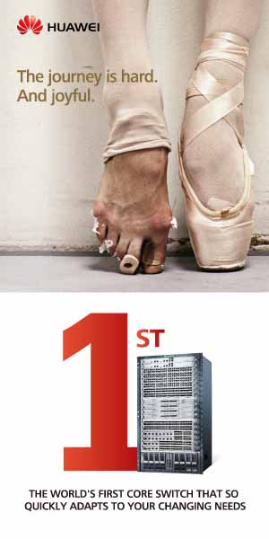 Ballerina ad from Huawei